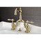 Kingston Brass KS7972TAL Bridge Bathroom Faucet, Polished Brass KS7972TAL - alternate 6